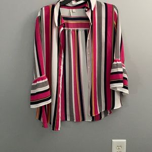 Striped Blouse Great Condition!